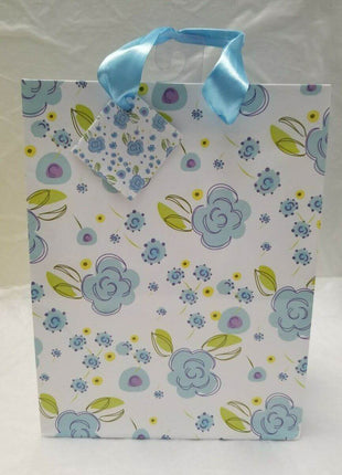 Floral Fashion Gift Bag - SKU:64306 - UPC:011179643066 - Party Expo