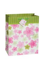 Floral Fashion Matte Gift Bag - SKU:64362 - UPC:011179643622 - Party Expo