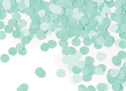 Fresh Mint Green Tissue Confetti - SKU:331831 - UPC:039938504144 - Party Expo