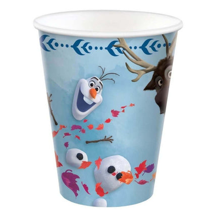 Frozen - 9oz Paper Cups (8ct) - SKU:582087 - UPC:192937085516 - Party Expo