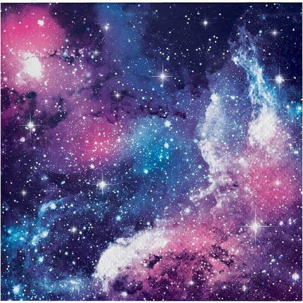 Galaxy Party Beverage Napkins (16ct) - SKU:336042 - UPC:039938557379 - Party Expo