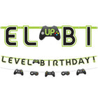 Gamer's Birthday Letter Banner Kit - SKU:122948 - UPC:192937110911 - Party Expo