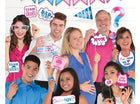 Gender Reveal Photo Booth Props - SKU:399252 - UPC:013051779337 - Party Expo