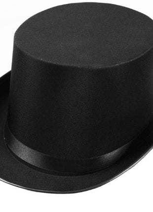 Gentleman Deluxe Satin Top Hat - SKU:63835 - UPC:721773638350 - Party Expo