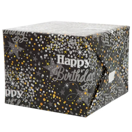 Gift Wrap Roll Glittering Birthday - Party Expo