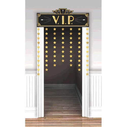 Glitz & Glam VIP Door Curtain - SKU:241995 - UPC:013051785482 - Party Expo