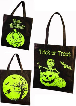 Glow in the Dark Treat Bag (1ct) - SKU:78233 - UPC:721773782336 - Party Expo