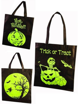 Glow in the Dark Treat Bag (1ct) - SKU:78233 - UPC:721773782336 - Party Expo