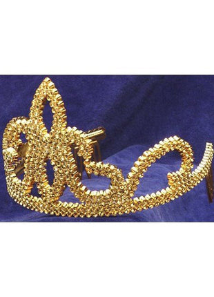 Gold Dress-up Tiara - SKU:51863 - UPC:721773518638 - Party Expo