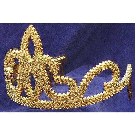 Gold Dress-up Tiara - SKU:51863 - UPC:721773518638 - Party Expo