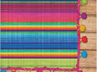 Green & Pink Decorative Serape Lunch Napkins (16ct) - SKU:322289 - UPC:039938390143 - Party Expo