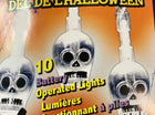 Halloween LED Mini String Lights - Skeleton (10ct) - SKU:81130 - UPC:644137008609 - Party Expo