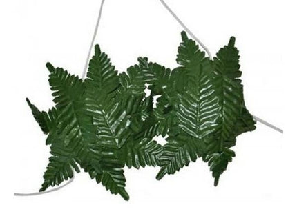 Hawaiian Bra with Green Tropical Leaves - SKU:260410 - UPC:8712364604108 - Party Expo