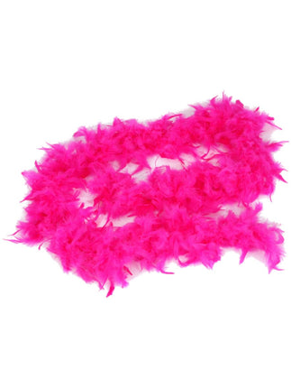 Hot Pink Fuchsia Feather Boa - SKU:FB-BOAHP - UPC:097138639547 - Party Expo