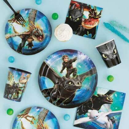 How To Train Your Dragon - 9oz Paper Cups (8ct) - SKU:79176 - UPC:011179791767 - Party Expo