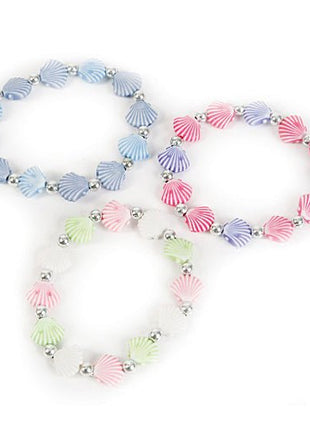 Imitation Sea Shell Bracelets - SKU:JB-SEASH - UPC:097138706959 - Party Expo