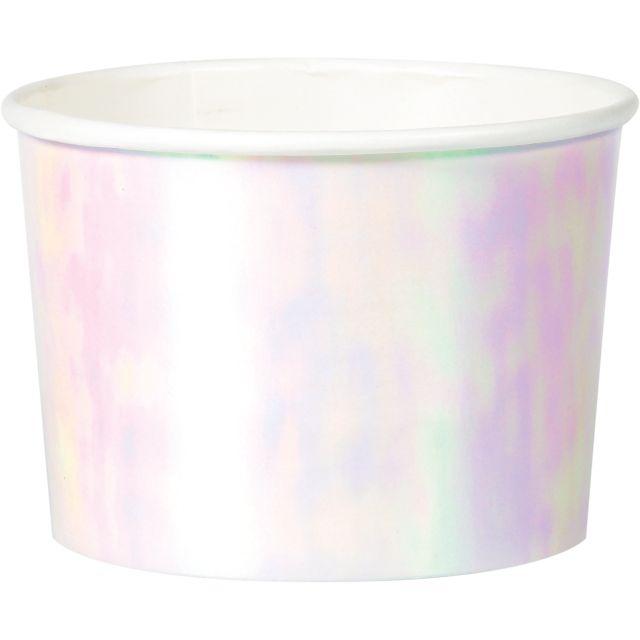 Iridescent Treat Cups - SKU:336397 - UPC:039938565770 - Party Expo