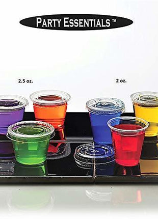 Jello Shot Glasses with Lids - SKU:N502346 - UPC:098382623061 - Party Expo