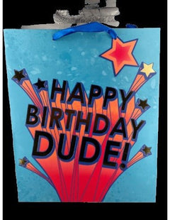 Large Birthday Boys Gift Bags (1ct) - SKU:IG116500 - UPC:018697424313 - Party Expo