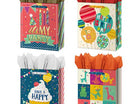 Large Birthday Gift Bags (1ct) - SKU:IG116496 - UPC:018697424276 - Party Expo