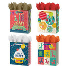 Large Birthday Gift Bags (1ct) - SKU:IG116496 - UPC:018697424276 - Party Expo