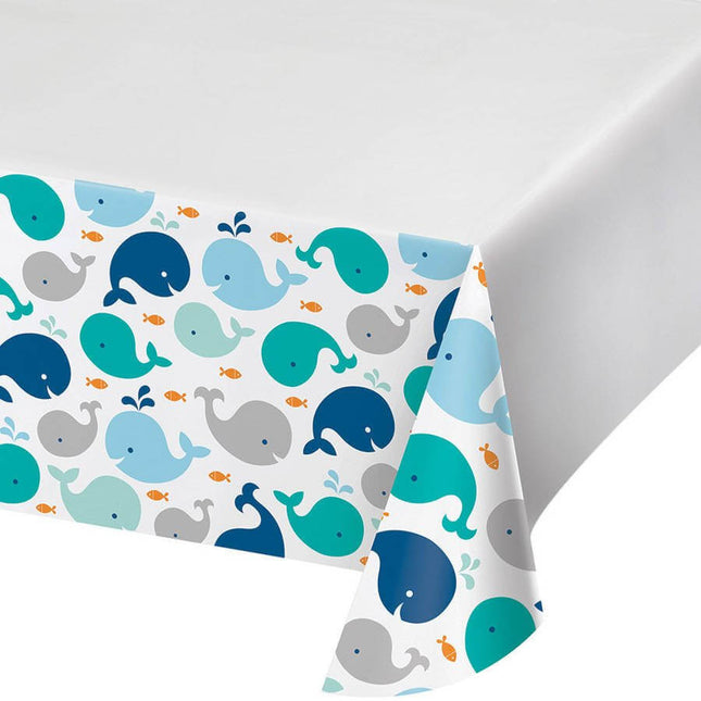Lil' Spout - Blue Plastic Tablecover - SKU:324428 - UPC:039938415235 - Party Expo