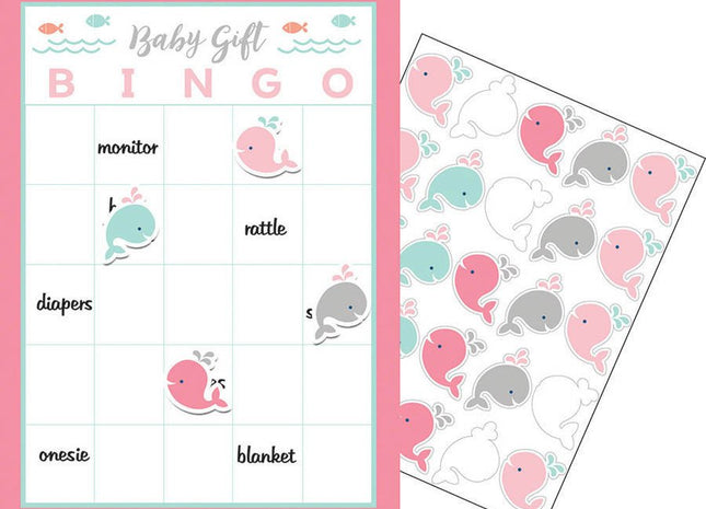 Lil' Spout Pink Bingo Game - SKU:324412 - UPC:039938415075 - Party Expo