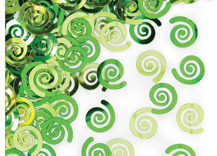 Lime Swirl Confetti (1ct) - SKU:021443- - UPC:039938120313 - Party Expo