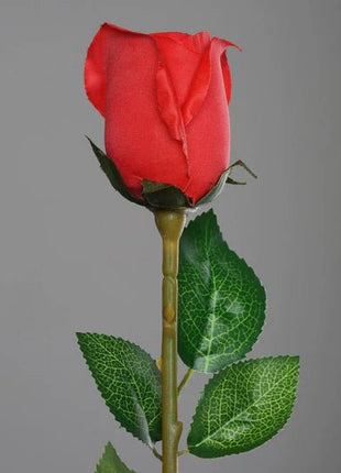 Long Stem Red Artificial Silk Roses (1ct) - SKU:ARTI360RED - UPC:10028750 - Party Expo