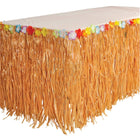 Luau - Artificial Grass Table Skirt - SKU:LU-TABSK - UPC:097138788627 - Party Expo