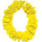 Luau - Yellow Fabric Lei Headband - SKU:555967 - UPC:087205559670 - Party Expo