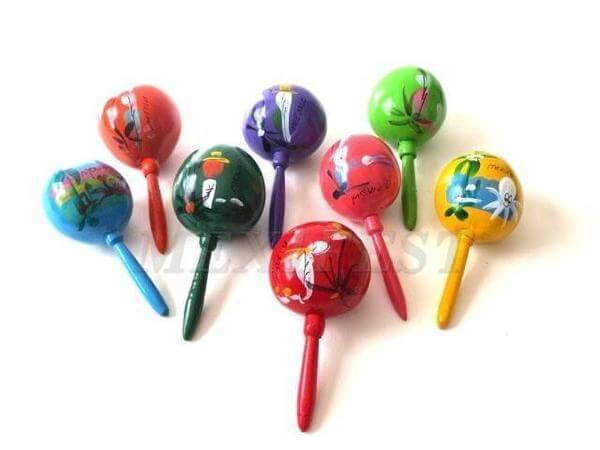 Maracas - SKU:TY-024RB - UPC:750227171297 - Party Expo