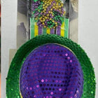 Mardi Gras Kit (Hat, Bow Tie, Suspenders, Beads) - SKU:70516 - UPC:847218073491 - Party Expo