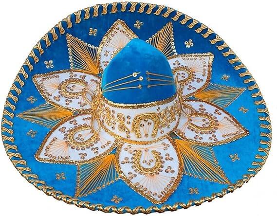 Mariachi Hat - SKU:HS-072LB - UPC:750227170351 - Party Expo