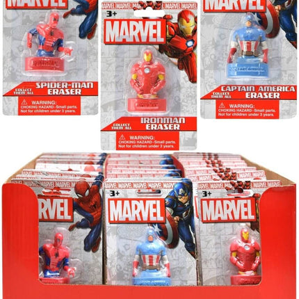 Marvel 3D Eraser (1ct) - SKU:702210MX - UPC:191537010713 - Party Expo