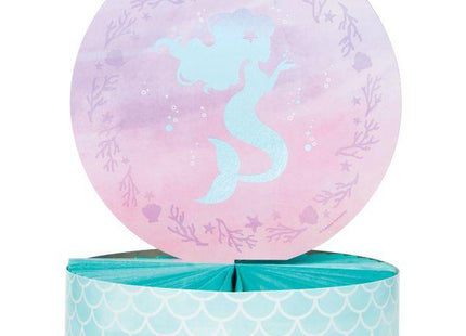 Mermaid Shine Shaped Honeycomb Centerpiece - SKU:336710 - UPC:039938567941 - Party Expo