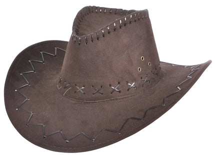 Microsuede Cowboy Hat (1ct) - SKU:HA-COWMS - UPC:097138758651 - Party Expo