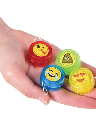 Mini Emoji Yo-Yos - SKU:1644 - UPC:4939201644 - Party Expo