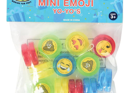 Mini Emoji Yo-Yos - SKU:1644 - UPC:4939201644 - Party Expo