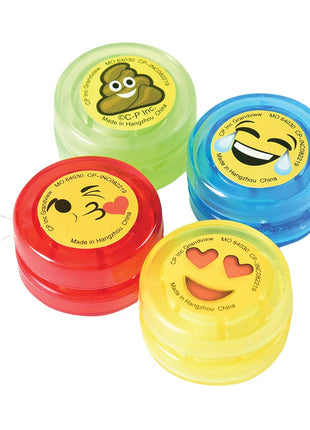 Mini Emoji Yo-Yos - SKU:1644 - UPC:4939201644 - Party Expo