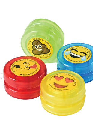 Mini Emoji Yo-Yos - SKU:1644 - UPC:4939201644 - Party Expo