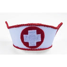 Mini Nurse Hat with Hairclips - SKU:74994 - UPC:721773749940 - Party Expo