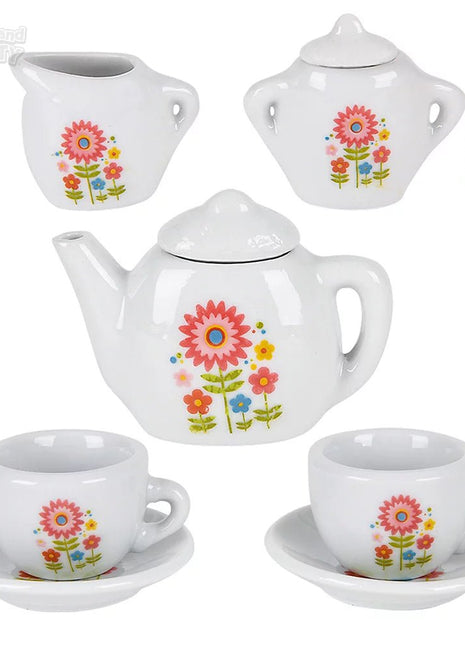 Mini Porcelain Tea Set - SKU:TY-MINTE - UPC:097138878922 - Party Expo