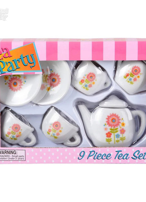 Mini Porcelain Tea Set - SKU:TY-MINTE - UPC:097138878922 - Party Expo