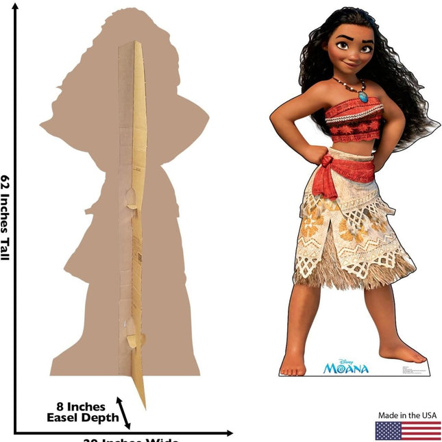 Moana (Disney) Cardboard Standee - SKU:2239 - UPC:082033022396 - Party Expo