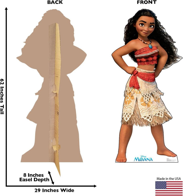 Moana (Disney) Cardboard Standee - SKU:2239 - UPC:082033022396 - Party Expo