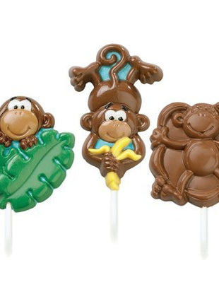 Monkey Lollipop Mold - SKU: - UPC:070896021007 - Party Expo