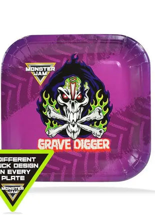 Monster Jam 7" Dessert Plates (Pack of 8) - SKU: - UPC:691027463604 - Party Expo