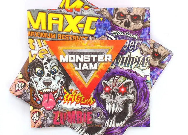 Monster Jam Lunch Napkins (Pack of 16) - SKU: - UPC:691027463628 - Party Expo