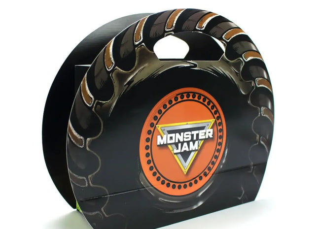 Monster Jam Tire Favor Boxes (Pack of 8) - SKU: - UPC:691027463673 - Party Expo
